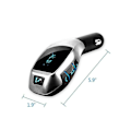 Miniatyrbillede 2 af 5: Bluetooth Bil MP3-afspiller med FM-sender og håndfri opkaldsfunktion (Sort)