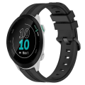 Miniatyrbild 1 av 5: För Garmin Forerunner 158 20 mm konkavt randigt Slicone watch LNG Black