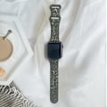 Miniatyrbillede 5 af 5: Urrem til Apple Watch Series 9 8 7 41mm/SE (2023) SE (2022) 6 5 4 SE 40mm/3 2 1 38mm, 8-spænde Green C Apple Watch Series 9 4