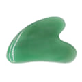 Pikkukuva 1 / 4: Gua Sha -kasvotyökalu itsehoitohierontaan kasvojen vartalohoitoon Green