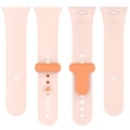 Miniatyrbillede 3 af 4: Silikoneurrem til Redmi Watch 3 Light Pink Orange