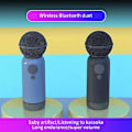 Miniatyrbillede 3 af 5: K1 håndholdt Bluetooth-mikrofon Blue