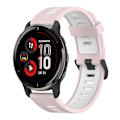 Pikkukuva 1 / 4: 20 mm silikonikellon watch Garmin Venu 2 Plus -puhelimeen Pink White