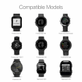 Miniatyrbilde 2 av 5: Lader kompatibel med Garmin Forerunner 35 35J 230 235 630 645 Music 735XT, Approach G10 S20, Vivomove HR, ForeAthlete 35J