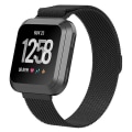 Pikkukuva 1 / 5: Fitbit Versa 2 / Fitbit Versa Lite Milanese watch , Pieni koko: 2,3 x 22,5 cm PLF Black