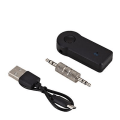 Pikkukuva 1 / 5: 3,5 mm auton Bluetooth vastaanotin USB Bluetooth lähetinmuunnin mikrofonilla