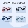 Miniatyrbillede 4 af 4: Oplader til Shokz As800/S803/S810, USB magnetisk ladekabel (Sort/1M)