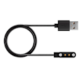 Miniatyrbilde 3 av 5: Bærbar magnetisk lader med USB-ladekabel for smartklokke IWO W26/w26+