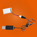 Miniatyrbillede 2 af 5: 3,7V Lipo-batteri USB-opladningsenheder til Rc Uav Fpv-droner Reservedele