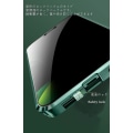 Miniatyrbilde 3 av 4: Piao Anti-kikk-etui med sterk magnetisk adsorpsjonskamera Linsebeskytter Metallramme 360 ​​helkroppsbeskyttende dobbeltsidig glass iPhone12Promax Silver