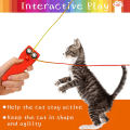 Miniatyrbild 2 av 4: Handhållen Zip String Rope Launcher Thruster Loop Lasso String Shooter Toy green