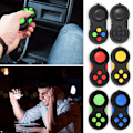 Miniatyrbilde 3 av 5: Game Fidget Pad Stress Reliever Squeeze Fun Magic Desk Lekehåndtak Dekompresjonsgavenøkkel Mobiltelefontilbehør red