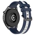 Miniatyrbillede 1 af 5: Til Huawei Watch GT 3 42mm/Watch GT Silikone Urrem Bredde 20mm Dobbelt Blød Rem Multicoloured I I Samsung Galaxy Watch 5