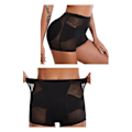 Miniatyrbild 4 av 5: Damer Butt Lift Trosor Body Shaper Byxor Hip Enhancer Trosa Black 2XL