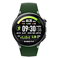 Miniatyrbild 5 av 5: Ersättning mjukt silikonarmband för Oppo Watch X, justerbart klockarmband Army Green