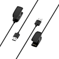 Miniatyrbilde 5 av 5: For Smart Watch Charger Clip Usb Wired Charging Dock Station Charge Holder Stand With 1m Cable For Syntime Ta806 Smartwa