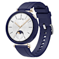 Miniatyrbild 4 av 4: Mjukt silikonarmband för Huawei Watch GT 4 41mm Blue