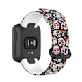 Miniatyrbillede 1 af 5: Mønstret trykt urrem i silikone, justerbar smart watch rem til Xiaomi Redmi Watch/Mi Watch Lite Multicolor I Other Xiaomi Models