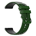 Miniatyrbilde 2 av 5: Klokkestropper for Garmin Vivoactive 4/Garmin Forerunner 255 klokkebånd Grid Texture erstatningsklokke Army Green Black G Garmin Forerunner 255