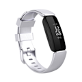 Pikkukuva 1 / 4: For Fitbit Inspire 2 TPE-ranneke S Silver