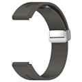 Pikkukuva 3 / 5: Silikoninen 26 mm taittuva hopeasolki ranneke Garmin Fenix 7x/7x Solar/tactix 7 Pro -kellolle Grey