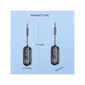 Miniatyrbillede 2 af 3: Bluetooth 5.4 Flytransmitter Adapter til Airpods eller Hovedtelefoner, 3.5mm Aux Bluetooth Audio Transmitter/Receiver