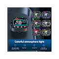 Miniatyrbillede 4 af 4: PD30W & 12W Bluetooth 5.3 Biladapter, Håndfri, Dyb Bas, Hurtig Opladning (Sort)
