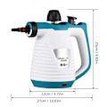 Miniatyrbilde 5 av 5: Steamrenser 1050W 135°C, 350 ml vanntank, 2,6-3,2 bar damptrykk, med 2,8 m strømledning