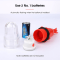 Miniatyrbilde 3 av 5: 2024 Kaesi Single Flash Fiskelampe Far Lighting Range Automatisk lyskontroll Slitesterk bøye Fishnet Light for Outdoor Red