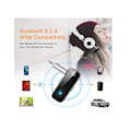 Pikkukuva 4 / 5: Auton Bluetooth Aux -sovitin 3,5 mm Auton Bluetooth Aux -sovitin Langaton äänivastaanotin autostereolle/stereolle