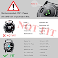 Miniatyrbillede 1 af 4: Kompatibel med Fenix 6X/7X Band 26mm Easy-fit blød silikone urrem udskiftning til Fenix 5X/Fenix 5X Plus/Fenix 3 Smartwatches (sort) Slate