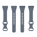 Miniatyrbild 2 av 4: För Fitbit Versa 4 / Versa 3 / Sense TPU-klockarmband S Blue Grey