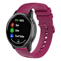Miniatyrbilde 5 av 5: Rutete mønster 22mm stropper silikon klokkebånd for Samsung Gear S3 / Huami Amazfit Pace Fuchsia