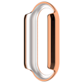 Pikkukuva 4 / 5: Xiaomi Smart Band 8:lle timanttikoristeinen kellokehys PC-ontto suojakotelo Electroplating Rose Gold