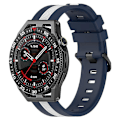 Miniatyrbillede 2 af 5: Til Huawei Watch GT 3 42mm/Watch GT Silikone Urrem Bredde 20mm Dobbelt Blød Rem Multicoloured I I Samsung Galaxy Watch 5