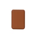 Unisex pung, MagSafe kortholder til iPhone, 2,6 x 0,2 x 3,7 tommer Brown