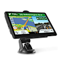 Miniatyrbillede 1 af 3: Gps Navigator 7 tommer model Ljl-g700 med Poi-hastighedskamera Advarsel Stemmevejledningsspor