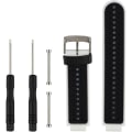 Pikkukuva 2 / 3: Korvaava Smart Watch lisävarusteranneke Garmin Forerunner 220/230/235/620/630/735xt/235 Lite White-Black