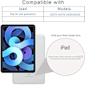 Pikkukuva 2 / 5: Ipad Air 4 case 10,9 tuumaa kynätelineellä, automaattinen herätys/nukkuminen Ice