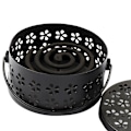 Miniatyrbilde 3 av 4: Mosquito Coil Holder Retro Portable Mosquito Røkelsesbrenner nsect Repellents Box Red