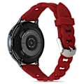 Miniatyrbillede 1 af 3: Til Garmin Venu 2 Plus/Samsung Galaxy Watch4 Watch Band 20mm Circle Design Udskiftningsrem Wine red, Wine Red F Samsung Galaxy Watch A