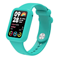 Miniatyrbilde 2 av 4: Mykt silikondeksel for Xiaomi Smart Band 8 Pro, støtsikker smartklokke rammedeksel Mint Green