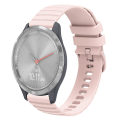 Miniatyrbillede 1 af 4: 18 mm silikone urrem til Garmin Vivomove 3s Pink
