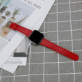 Miniatyrbild 2 av 3: För Fitbit Versa 4 / Sense 2 Round Tail äkta watch VST Red