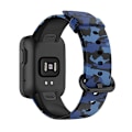 Miniatyrbilde 5 av 5: For Xiaomi Redmi Watch 2 Lite mønstret trykt klokkebånd justerbar silikon smartklokke stropp Blue, Camouflage Blue E Xiaomi Redmi Watch 2 L