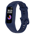 Miniatyrbilde 1 av 5: For Keep B2 Solid Soft Silicone Watch Strap Replacement Wrist Band Ocean blue, Navy Blue C Keep B2
