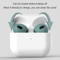 Miniatyrbilde 4 av 5: 2022 New For Airpods 3rd Silikonbeskyttelsesveske Huddeksler Øreputer for Apple Airpod black