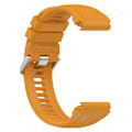 Miniatyrbillede 3 af 5: Silikoneurrem til Garmin MARQ/Approach S62/S60, udskiftningsurrem med honeycomb-tekstur Yellow