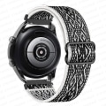 Miniatyrbild 1 av 5: 20 mm 22 mm band för Samsung Galaxy Watch 4/classic/3/5/ pro/active 2 Gear S3 Elastisk nylon Huawei Watch Gt 2 2e 3 Pro Strap 20mm Bohemia balck