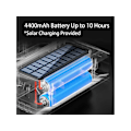 Miniatyrbillede 4 af 6: Bærbar Spotlight 1500Lm Dobbelt Lys Kilde P8 Led Og 30 Leds Cob 3 Lysindstillinger 8 Timers Batterilevetid 1 Meter Faldsikker